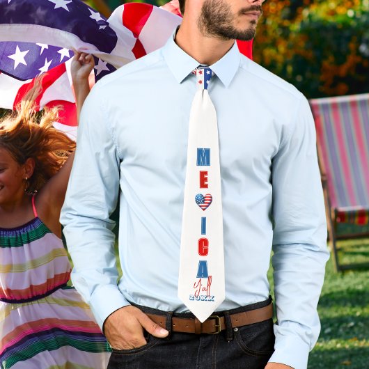 4 juli Amerikaanse Onafhankelijkheidsdag Stropdas