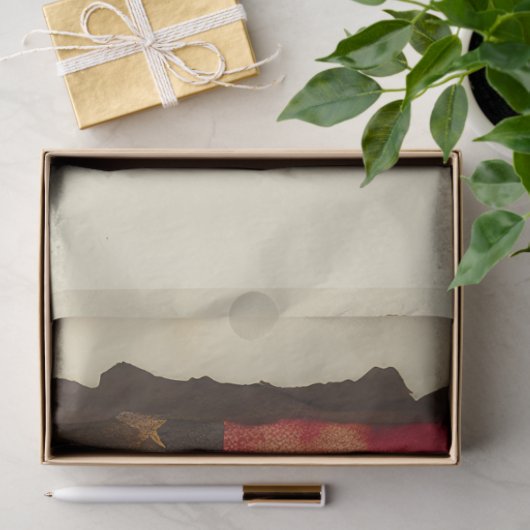 4 juli Amerikaanse Onafhankelijkheidsvlag Blauwe B Tissuepapier (Geschenk)