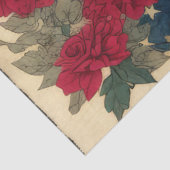 4 juli Amerikaanse Onafhankelijkheidsvlag Red Rose Tissuepapier (Detail)