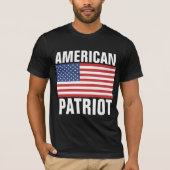 4 JULI AMERIKAANSE PATRIOT T-SHIRTS (Voorkant)