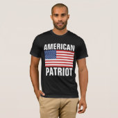 4 JULI AMERIKAANSE PATRIOT T-SHIRTS (Voorkant volledig)