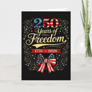 4 juli Amerikaanse vlag adelaar vintage 250 jaar 1 Kaart