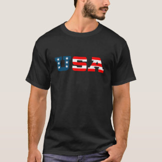 4 juli Amerikaanse vlag Amerikaanse vlag Verenigde T-shirt