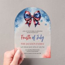 4 juli Amerikaanse vlag boog boog boog