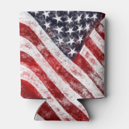 4 juli, Amerikaanse vlag Drink koeler (Achterkant)