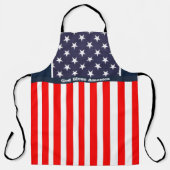 4 juli Amerikaanse vlag God Bless America Schort (Voorkant)