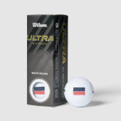 4 juli amerikaanse vlag golfballen (Verpakking)