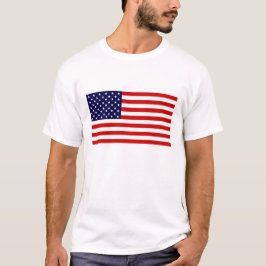 4 juli Amerikaanse vlag T-shirt