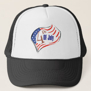 4 juli Amerikaanse vlag Trucker Pet