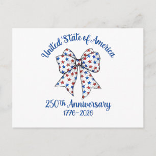 4 juli Amerikaanse vlag vintage 250 jaar 1776 2 Feestdagenkaart
