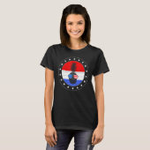 4 juli anananasappel kever Aloha Independenc T-shirt (Voorkant volledig)