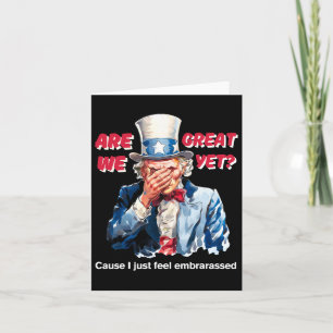 4 juli Anti Trump zijn we geweldig, maar oom Sam Kaart