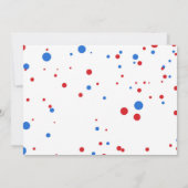 4 juli Baby Boy 1e verjaardag Kaart (Achterkant)