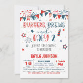 4 juli Baby Q Baby shower - Baby 2 Kaart (Voorkant)