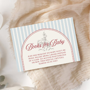 4 juli baby shower boeken voor baby informatiekaartje