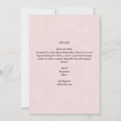 4 juli BABY SHOWER INVITE Firecracker Penguin Kaart (Achterkant)