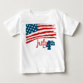 4 juli Baby T-Shirt (Voorkant)