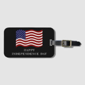 4 juli Bagagelabel – Patriottische reizen (Voorkant (horizontaal))