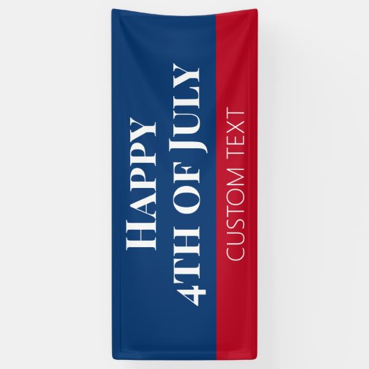 4 juli Banner (Verticaal)