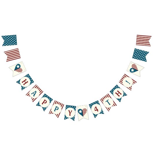 4 juli Banner | Patriottische decoratie (Alle)