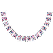 4 juli-banner vlaggetjes (Alle)