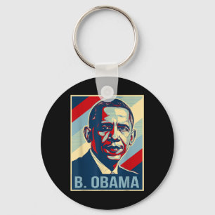 4 juli Barack Obama is mijn President patriottisch Sleutelhanger