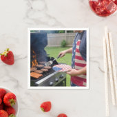 4 juli barbecuefeest servet (Insitu)