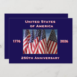 4 juli Barbeque, Verenigde Staten 250ste Jubileum, Kaart