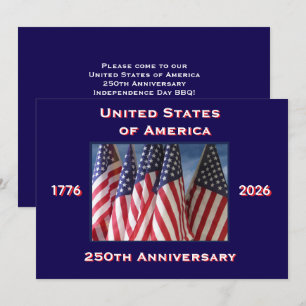 4 juli Barbeque, Verenigde Staten 250ste Jubileum, Kaart