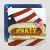 4 juli Bash Uitnodiging (Voorkant / Achterkant)