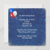 4 juli Bash Uitnodiging (Achterkant)