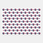 4 juli basketbal inpakpapier vel (Voorkant 3)