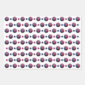 4 juli basketbal inpakpapier vel (Voorkant 2)