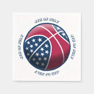 4 juli basketbal servet