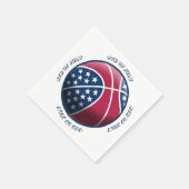 4 juli basketbal servet (Hoek)