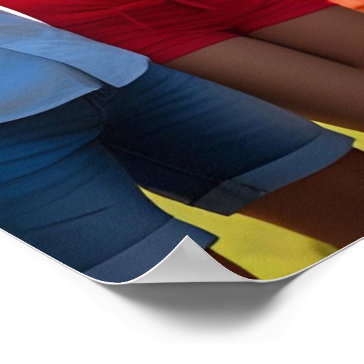 4 juli BBQ Celebration Poster Print (Hoek)