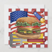 4 juli - BBQ Cook Out ! SRF Kaart (Voorkant)