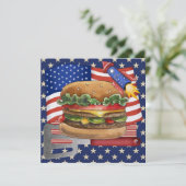 4 juli - BBQ Cook Out ! SRF Kaart (Staand voorkant)