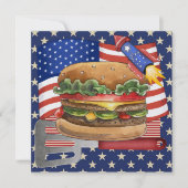 4 juli - BBQ Cook Out ! SRF Kaart (Voorkant)