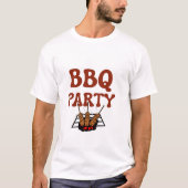 4 juli BBQ-feest T-shirt | Onafhankelijkheidsdag (Voorkant)
