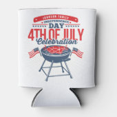 4 juli BBQ Grill Familiereünie Blikjeskoeler (Voorkant)