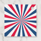 4 juli BBQ Grill Gepersonaliseerde Gezinsreünie Bedankjes Labels (Achterkant)