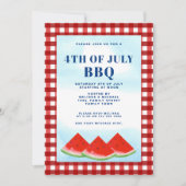 4 juli BBQ Kaart (Voorkant)