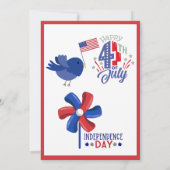 4 juli BBQ Kom deelnemen aan uitnodiging van Ameri (Achterkant)