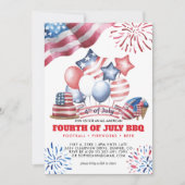 4 juli BBQ uitnodiging (Voorkant)