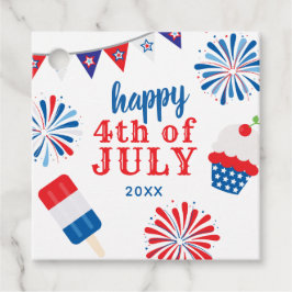 4 juli bedankjes labels