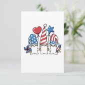 4 juli bedankkaart (Staand voorkant)