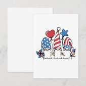 4 juli bedankkaart (Voorkant / Achterkant)