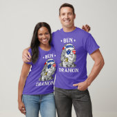 4 juli Ben Drankin Benjamin Franklin T-shirt (Unisex)
