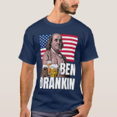 4 juli BEN DRANKIN T-shirt (Voorkant)